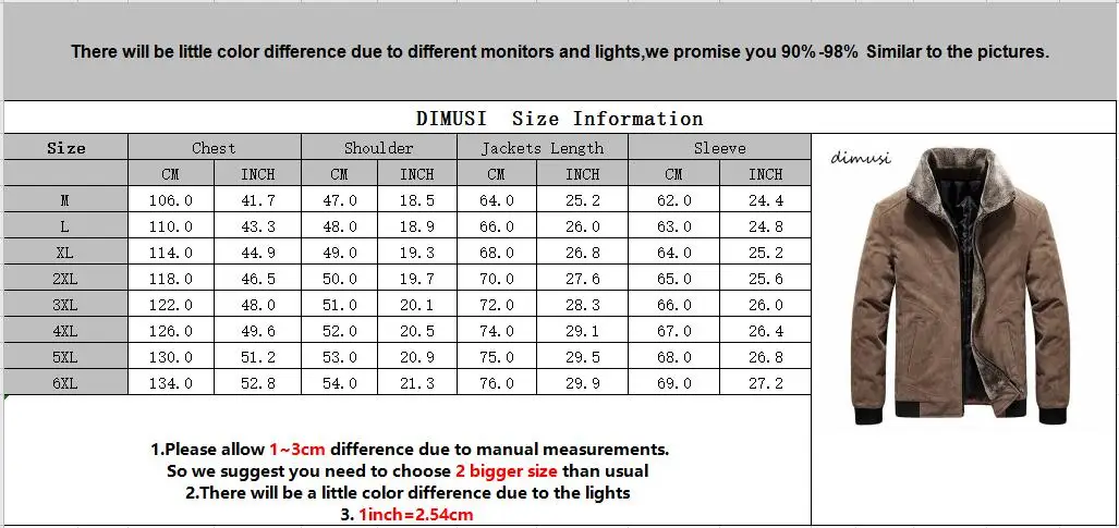 DIMUSI 남성용 겨울 봄버 재킷, 캐주얼 남성 모피 칼라 바람막이 재킷, 따뜻한 슬림 코듀로이 재킷, 의류 6XL