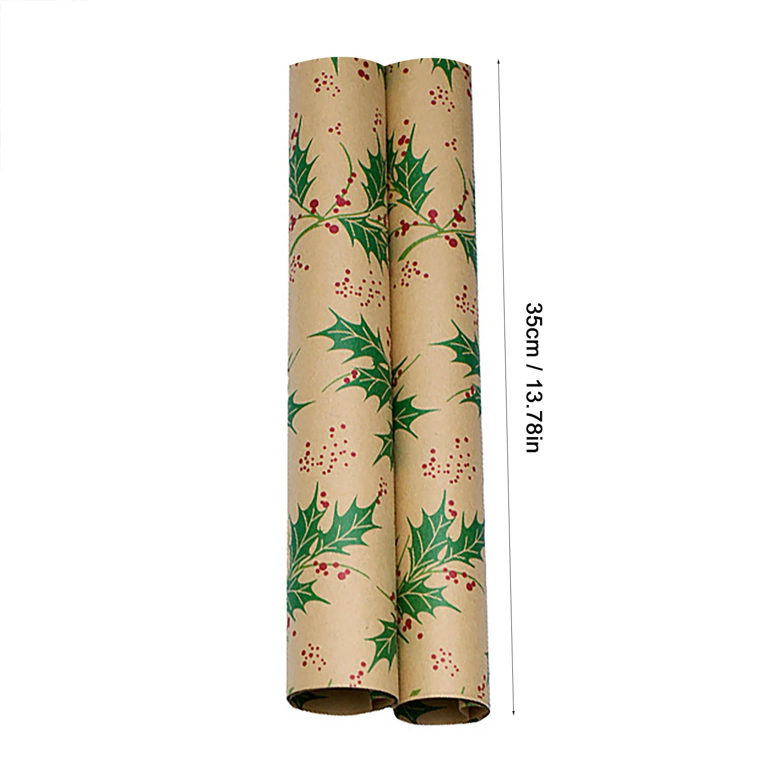 2021 Christmas Wrapping Paper Christmas Printing Kraft Paper Roll Crafts Art Gift Packaging Decorative Paper Packing Paper