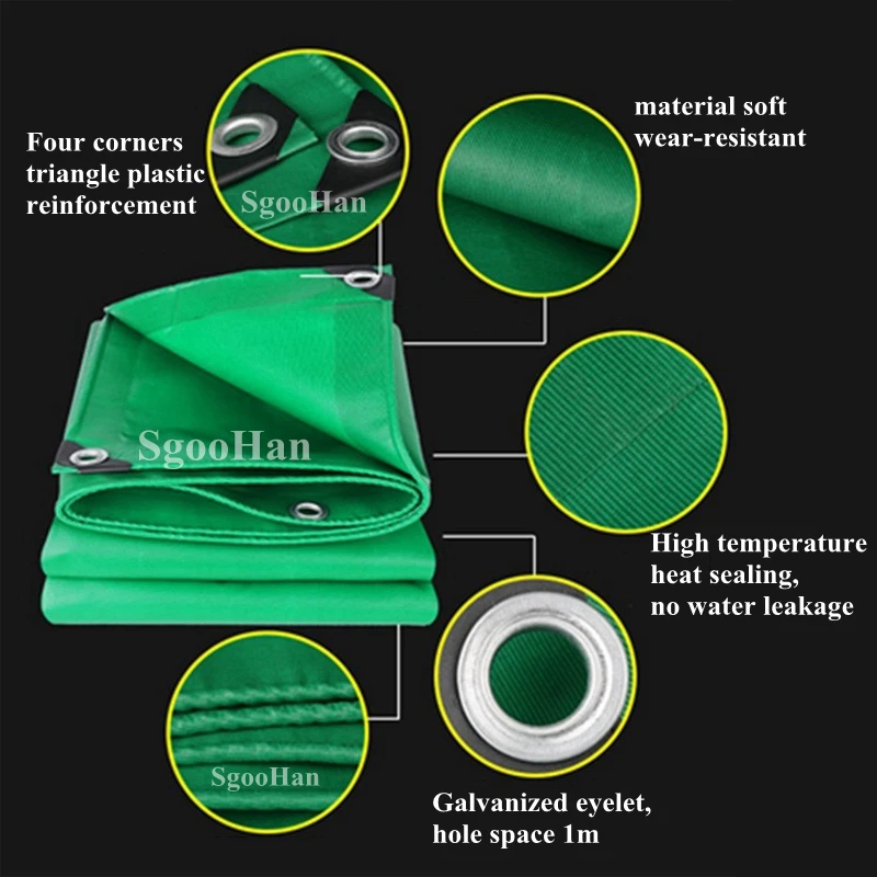 

0.42mm PVC Coated Banner Tarpaulin Repair Tape Rainproof Cloth Outdoor Awning Waterproof Oxford Oilcloth Truck Canopy Shade Sail