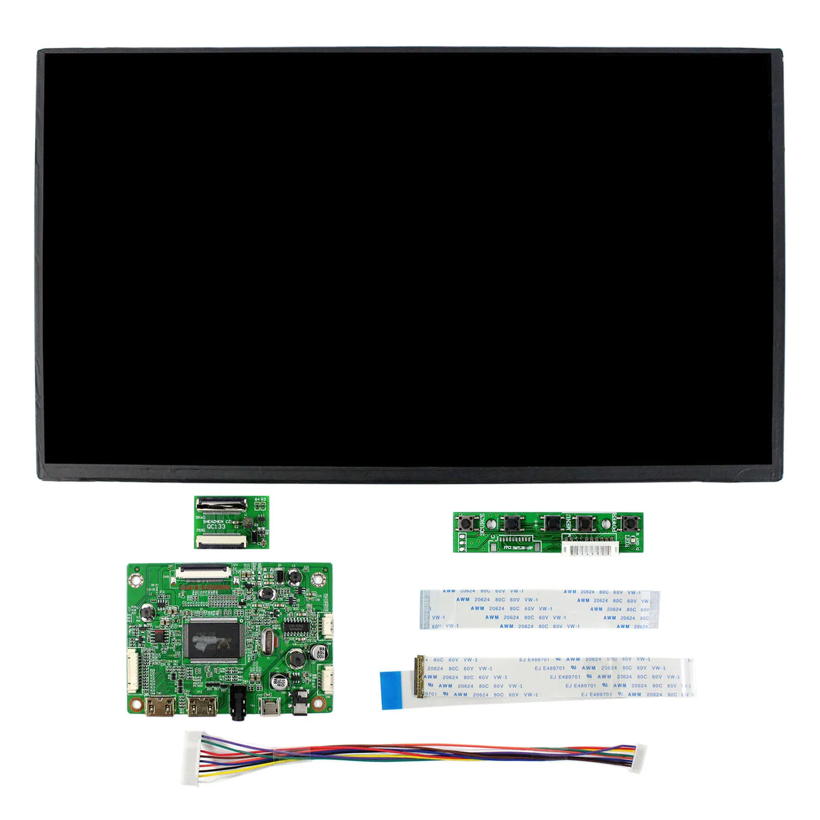 Mini HD MI LCD Controller Board 13.3 in N133HSE-E21 350nit 1920x1080 IPS LCD