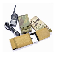 5.5 Inch Cell Phone Pouch Tactical Running Waist Holster Molle Case Mobile Belt Hunting Holder Bag for Outdoor Camping