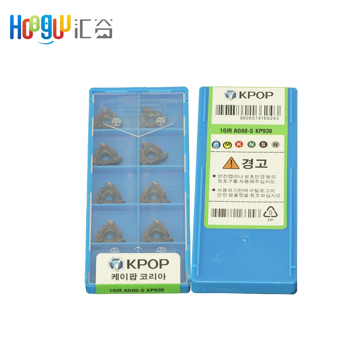 

Korea KPOP Original 16IR 16ER AG60 G60 A60 -S KP930 Treading Inserts Internal And External Thread Blade