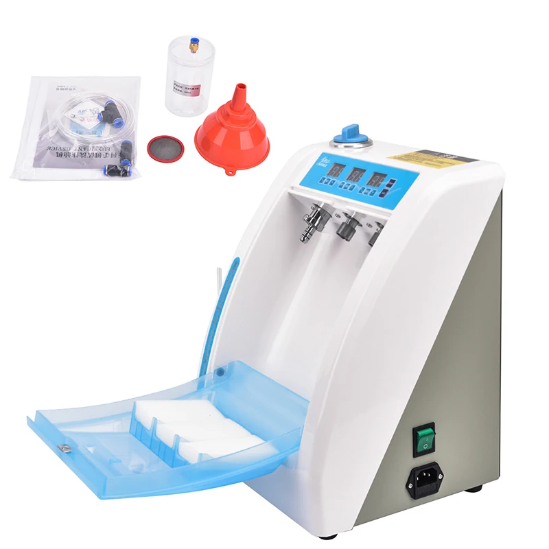 Dental equipment cleaning and oiling machine four-hole high and low speed bending machine straight machine oiling machine