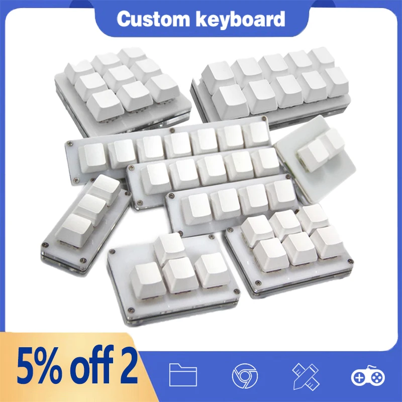 Keyboard Mini OUS Keyboard Gaming Keyboard Yang Dapat Diprogram Keyboard Fungsi Keyboard Pintasan Keyboard Kustom DIY untuk Photoshop