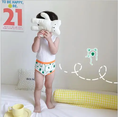 3Pcs pack Letter cartoon underwear baby shorts cotton children\'s underwear for boy