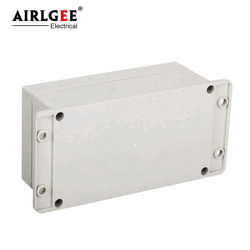 200 * 120 * 75mm ABS plastic electrical box standard waterproof junction box with sealed enclosure with fixed ears