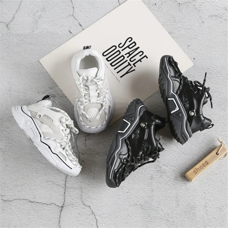 Kinder Schuhe 2021 Neue Kleinkind Jungen Mรคdchen Sport Schuhe Reflektierende Schnรผrsenkel Atmungsaktive Outdoor Tennis Mode Kinder Turnschuhe
