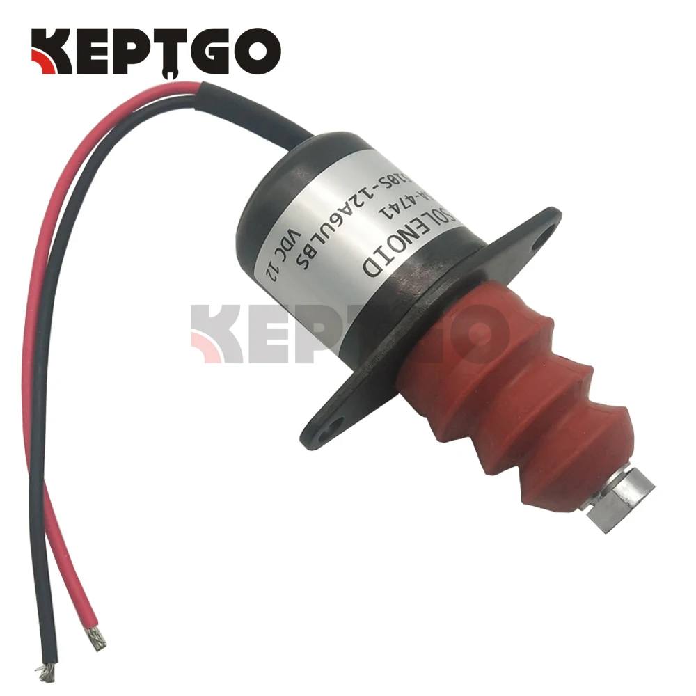 New Fuel Shut Off Solenoid SA-4741 SA4741 SA-4741-12 for Woodward 12V 1510S-12A6ULBS