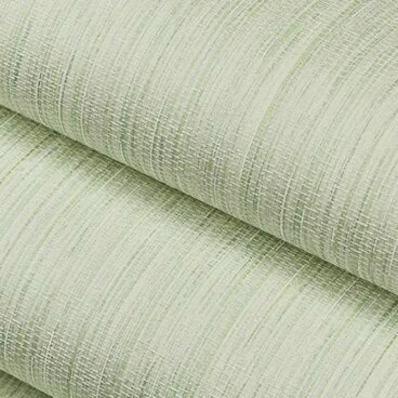 Rustic Straw Texture Pure color Wallpaper Modern Simple Plain Retro Non-woven Classic Solid Wall Paper Bedroom Decor,Brown,Beige