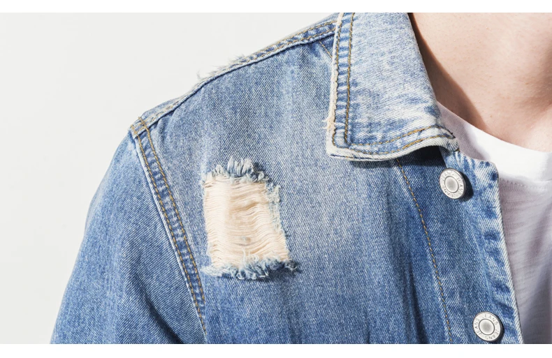 Summer Men Hole Denim Jumpsuit Overalls Short-Sleeved Casual Comfortable Hip-Hop Ripped Jeans Cargo Pants Streetwear Trousers