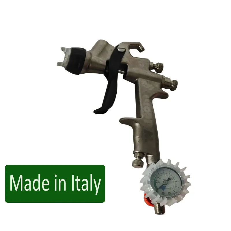 Italië Walcom Spuitpistool 600Ml 1,3h Auto Spuitpistool Oppervlakte Verf Pistool Voor Auto En Auto Plaat Metalen Spuitverf