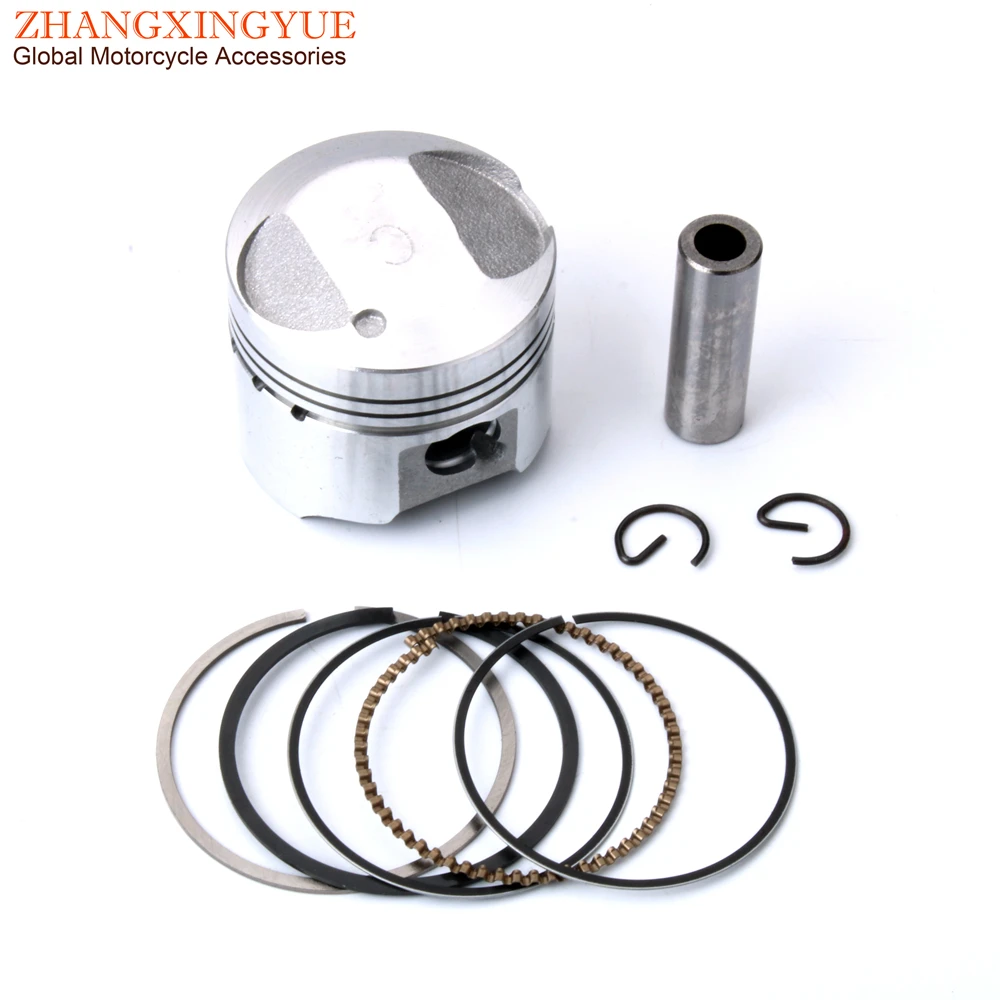 Scooter 39mm Piston Kit for Suzuki Lets4 Lets5 Address UZ50 Lets 50cc 12111-32G00 12140 10mm