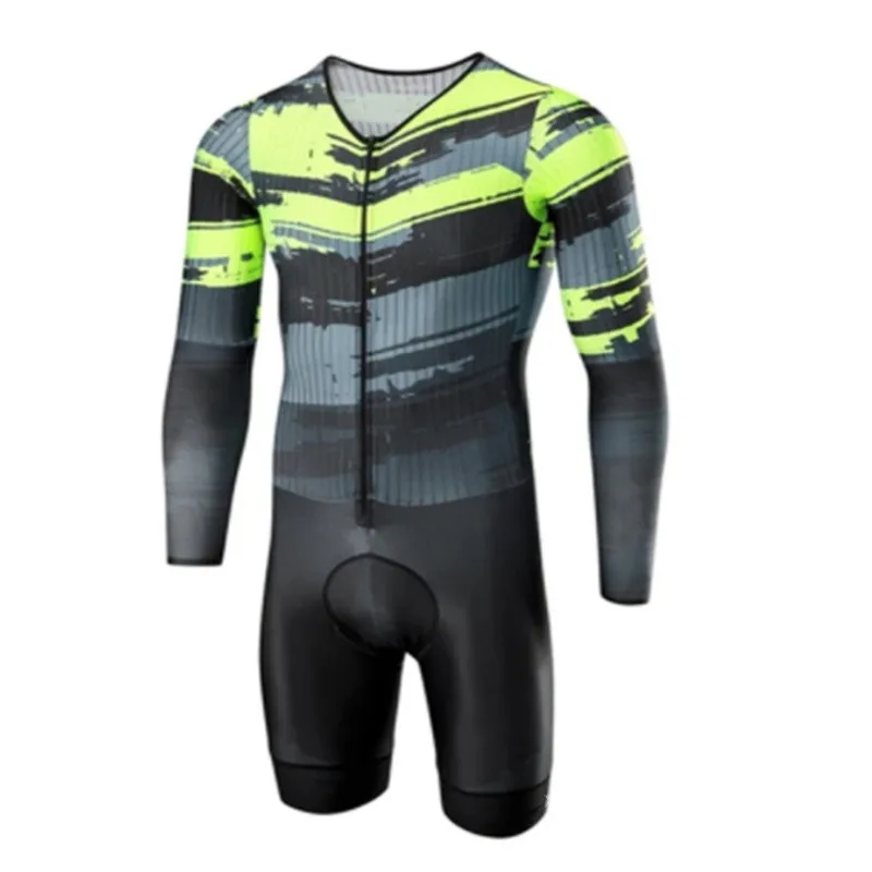 Triathlon Skinsuits For Men Long Sleeve Jumpsuit 2022 The Latest  Cycling Jerseys Drysuits Pro Team Bicycle Clothing With Zipper