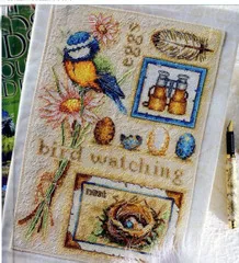 

Birdie's Home-Simple and Beautiful Landscape Kit, Precision Printing, Cross Stitch Kit, C864