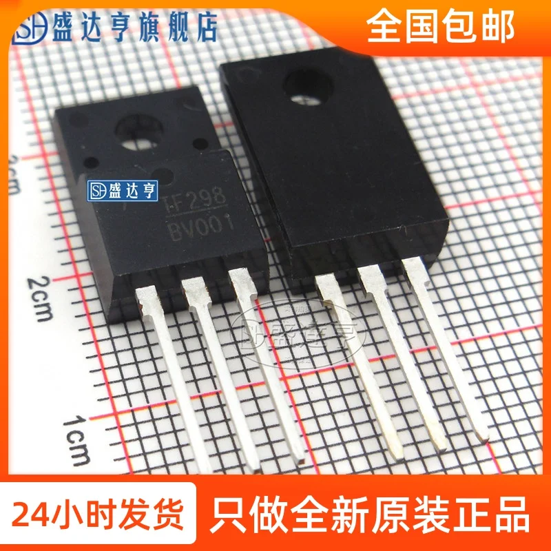 10 pçs/lote aotf298l tf298 33a 100v to220f dip mosfet transistor novo original em estoque