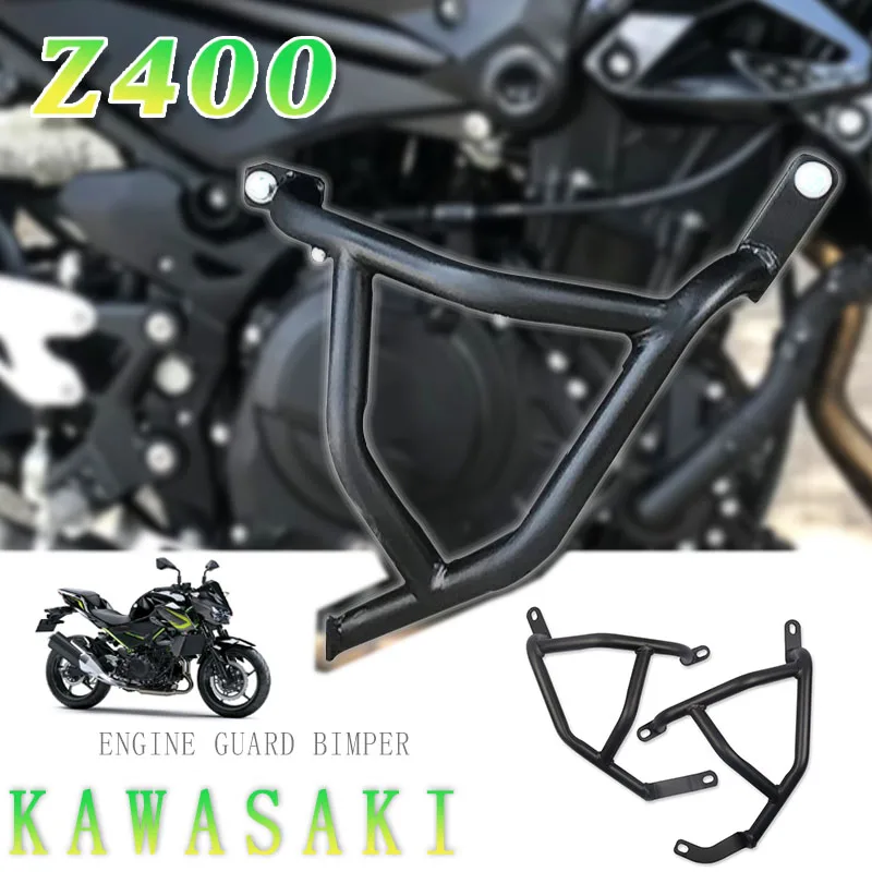 For Z400 Z 400 2018 2019 2020 2021 2022 2023 2024 Motorcycle Engine Bumper Guard Frash Stunt Cage Crash Bar Frame Protector