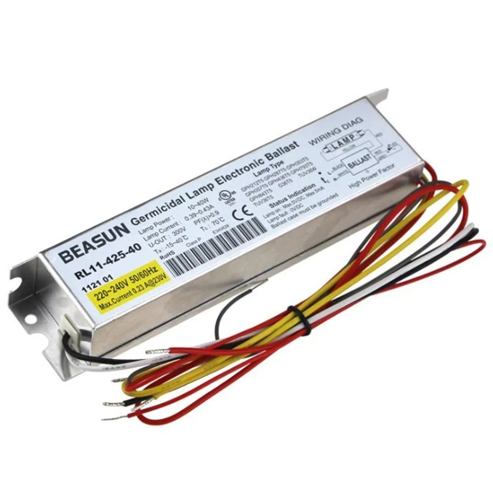 Imagem -03 - Lâmpada Germicida uv Lastro Reatores Eletrônicos para Gph436t5l Gph793t5l Gph843t5l G36t5l Tuv36wt5 Tuvpl-l36w Rl11425-40 t5 40w