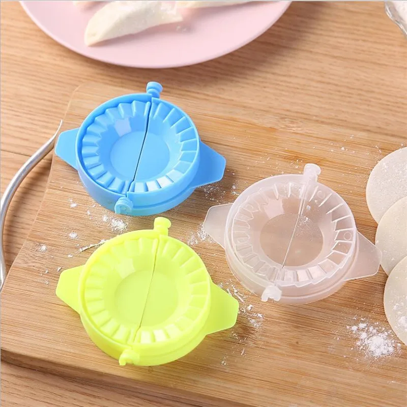 1PCS DIY Dumplings Tool High Quality Dumpling Jiaozi Maker Device Easy to make Dumpling Mold Clips Kitchen Accessories Drop Ship