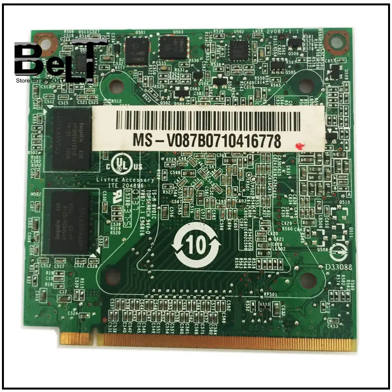 For GeForce 8400M GS 8400MGS DDR2 128MB Graphics Video Card for Acer Aspire 5920G 5520 5520G 4520 7520G 7520 7720G