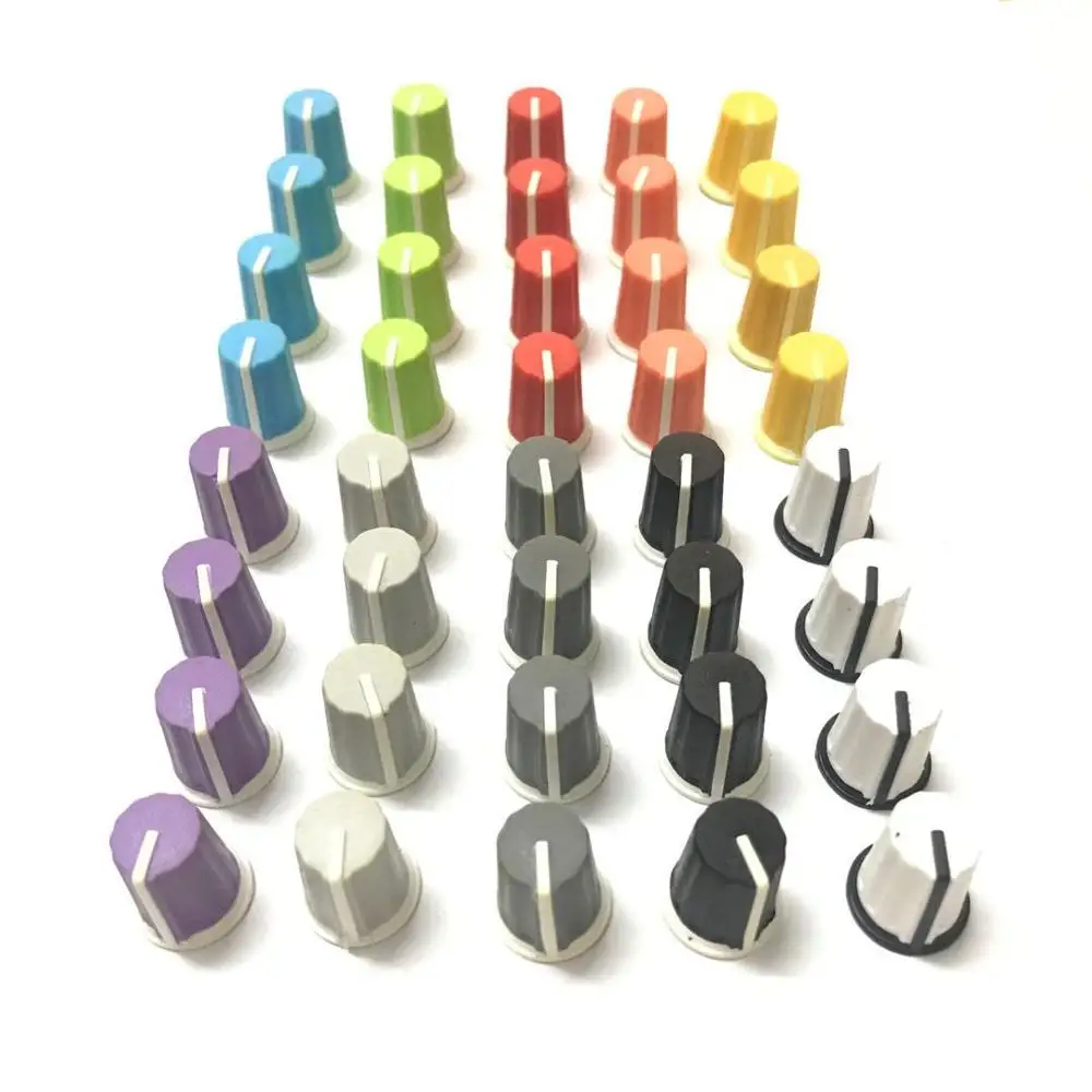 40PCS Replace EQ Rotary Knob For Pioneer DJ MIXER DJM djm-2000 900 850 750 700 800 DAA1176 DAA1305 colorful you can chose