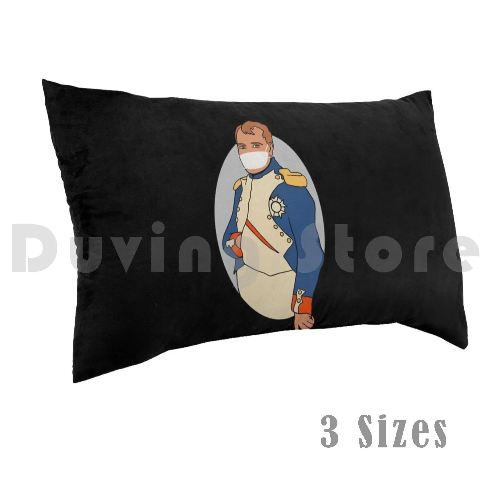 Napoleon In-Social Distancing Quarantine Drawing Pillow Case Printed 35x50 Napoleons