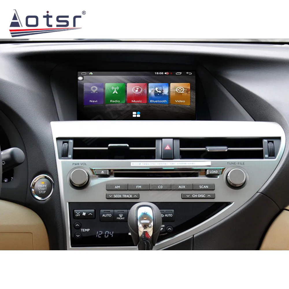 

Автомобильный радиоприемник 1 Din Android 11,0 для Lexus RX270 2009 2010 2011 2012 2013 2014 GPS Navi мультимедийный плеер аудио стерео с дисплеем