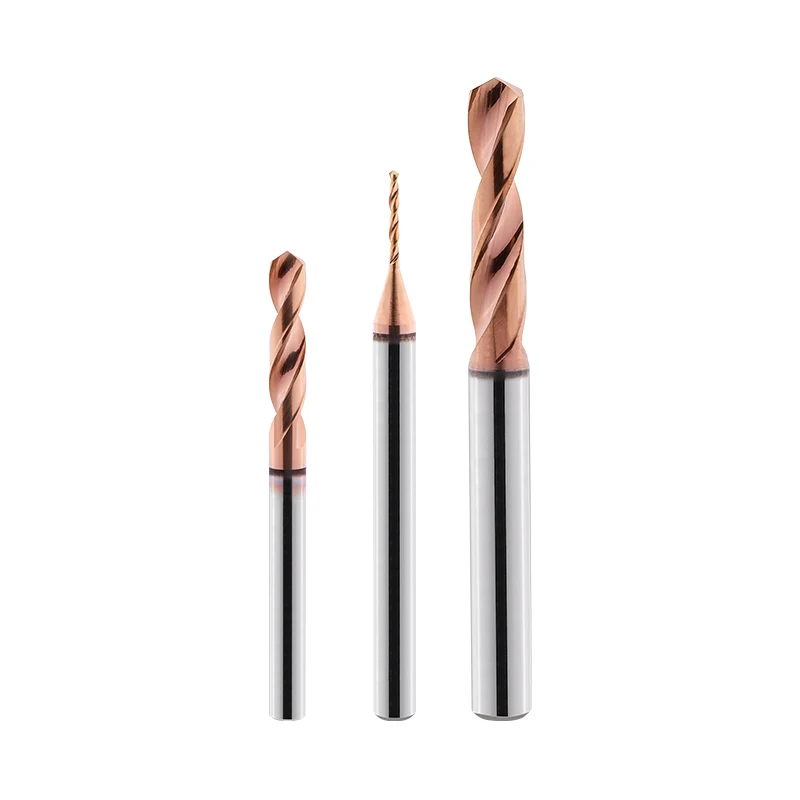 Rivestito solido carburo cementato fisso gambo micro-trapano in acciaio al tungsteno micro-trapano circuito di precisione micro-trapano 3.0 s
