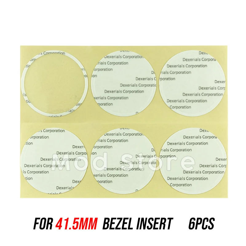 Compatible With 41.5mm 42mm Bezel Insert Ring High Quality Japan Dexerials Adhesive Rings Sticker Double Sided Tape Sub DiverSKX