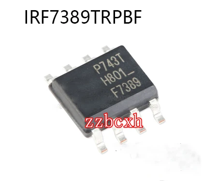 10PCS/LOT New  Original  IRF7389TRPBF  F7389  SOIC-8  30V7.3A