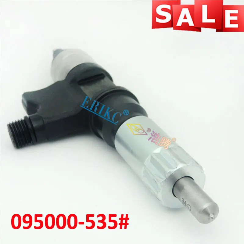 ERIKC Auto Diesel Common Rail Injector 095000-5350 High Pressure Jet Pump Injector Assembly 0950005350 for Denso 5350 Isuzu 6HK1