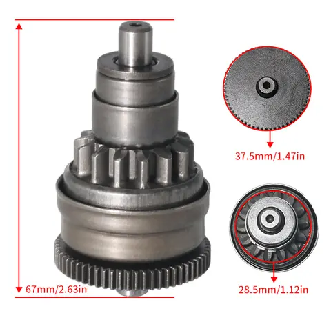 31370-22G00 31370-22G10 31370-22G11 CCWMoto 스타터 드라이브 Bendix For Suzuki LTZ50 LT-Z50 QuadSport 2006 2007 2008 2009 2010 2017