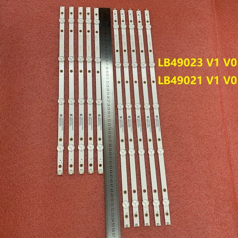 Led Backlight Strip Voor 49pus6482/12 49put6162/12 49pus7503/12 49pus6803 49pus6262/12 49pus7503 49pus6162/12 49pus6412/12