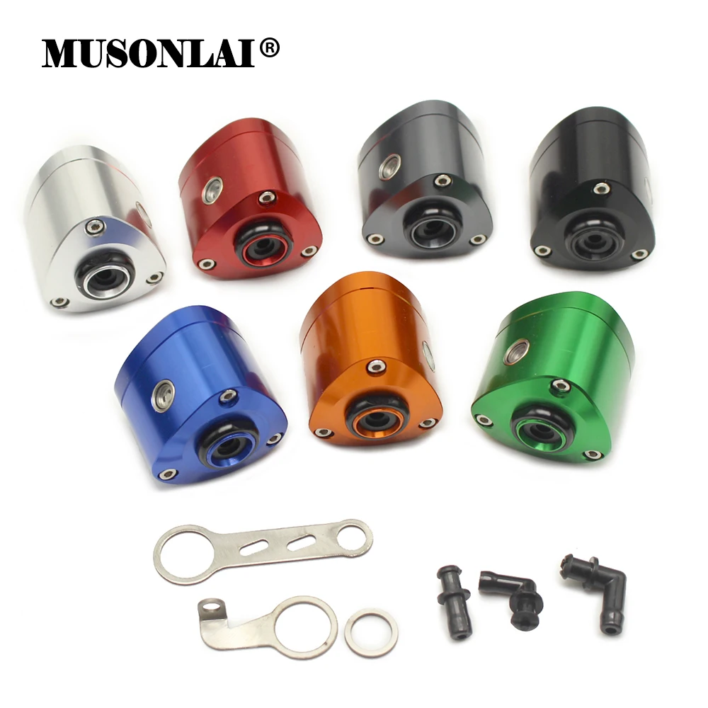 Universal Motorcycle CNC Brake Fluid Reservoir Tank Oil Cup for Suzuki GSXR 600 750 1000 1300 GSF Bandit SV650 Yamaha R1 R6 FZ6