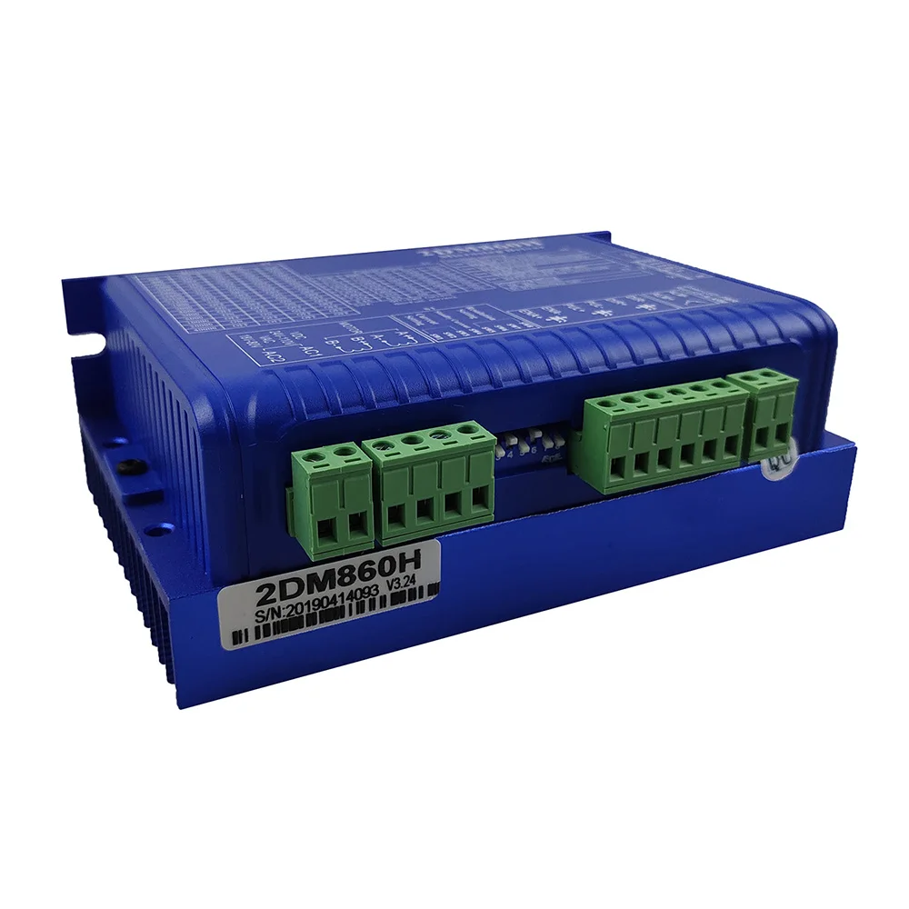 JMC 2DM860 2DM860H Driver motore passo-passo trifase 24-110VDC/18-80VAC corrente 8.4A kit CNC per macchina per incidere