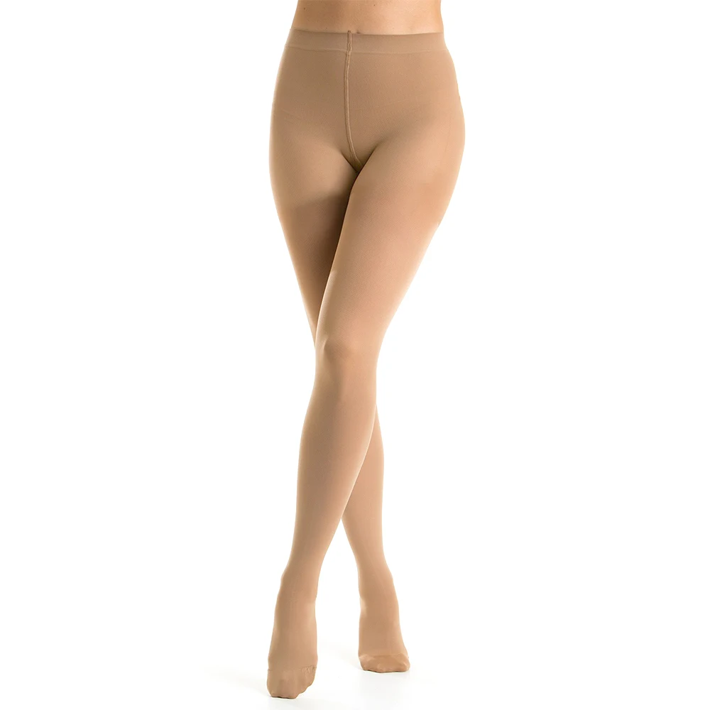 30-40 mmHg Kompressionsstrümpfe für Damen und Herren, Medizinische Stützstrumpfhose, Graduierte Kompressionsstrümpfe zur Linderung von Krampfadern und Ödemen, Reisestrümpfe – Detail 7