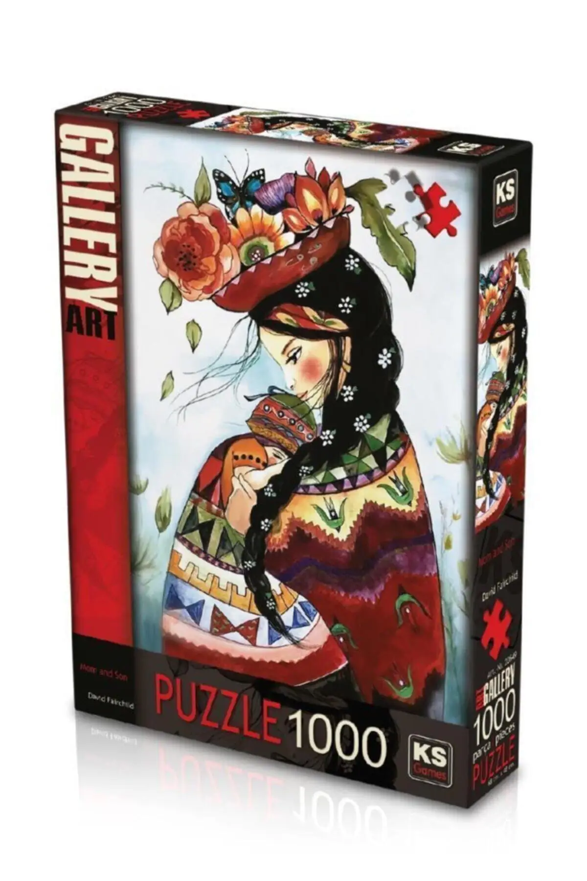 Puzzles Mom And Son 1000 Piece Puzzle Fun Games And Toys Souvenirs Strategy Group Party Activities