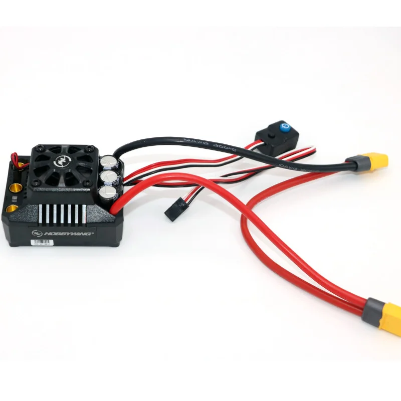 Hobbywing EzRun Max6 V3 160A Speed Controller Waterproof Brushless ESC T / XT60  / TRX Plug for 1/6 RC Car