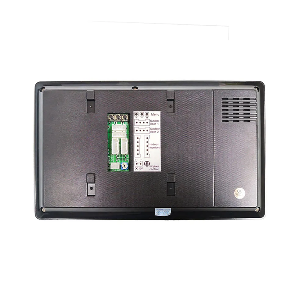 Fullvisual 7 Inch Video Intercom Doorbell Camera System 1200TVL Video Door Phone Electronic Lock Supported(Not Included) IR Leds