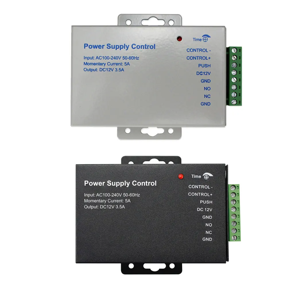 Access Power Supply 110-240 Wide Volage Input 12V5A Power Output 0~15S Delay Time Adjustment Two Color Option