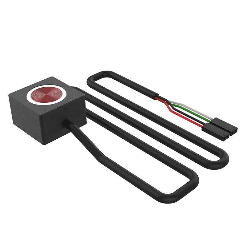 外部コンピューターパワースイッチ,アルミニウム合金,磁気,自己リセット,CDパターン,ボタンキャップ