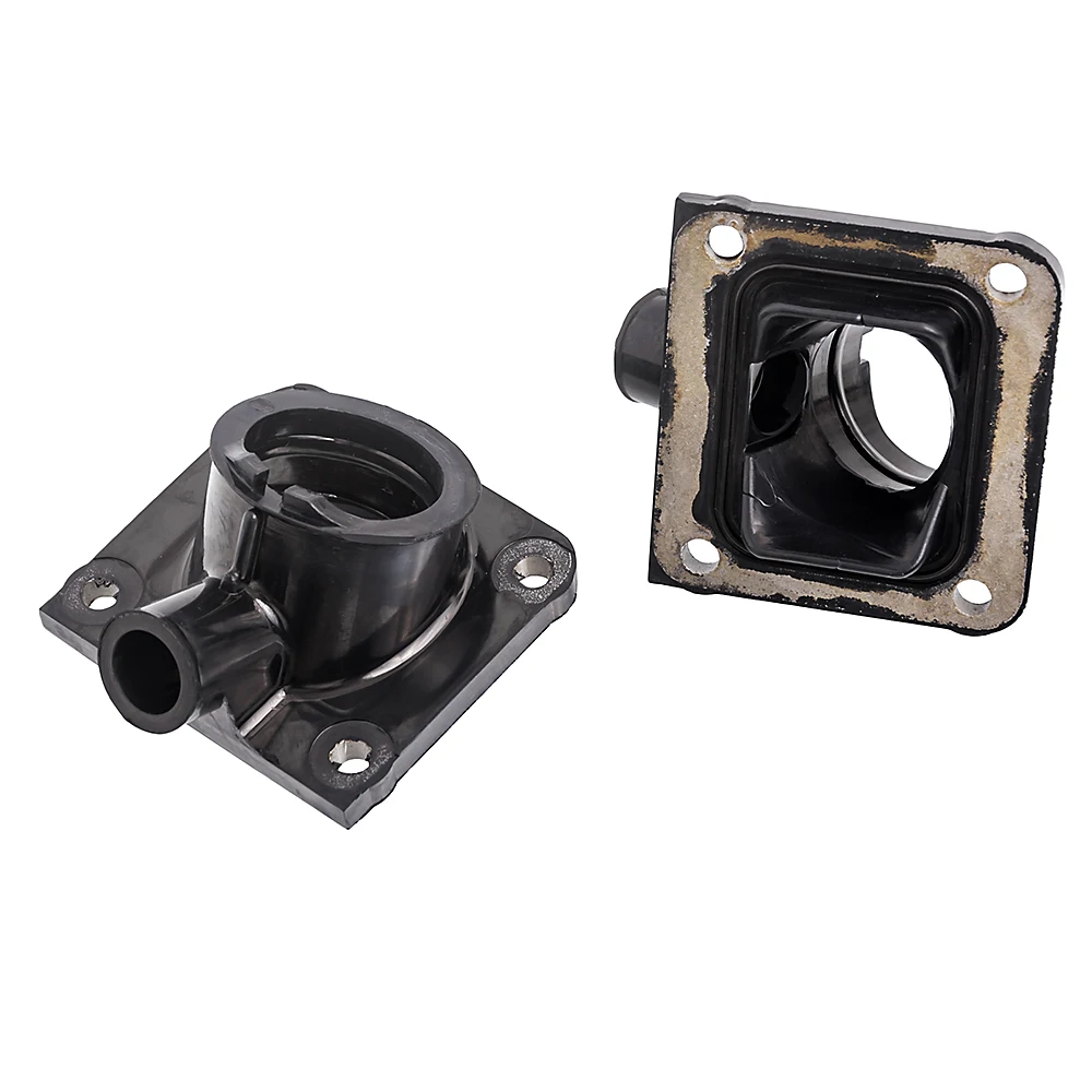 Motorcycle Carburetor Intake Manifold Boot Rubber Carb Flange Adapter for Yamaha RD350 LC YPVS 31K 1983-1985