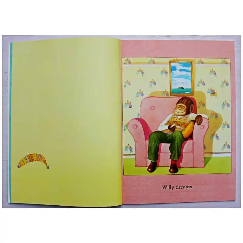 Willy the Dreamer – livre d'images éducatives en anglais d'antonio Browne, carte d'apprentissage, livre d'histoire pour bébés et enfants, cadeaux pour enfants