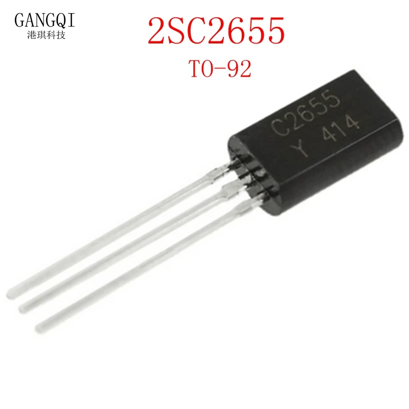 50PCS 2SA1013 2SA1020 2SC2328 2SC2655 2SC1384 2SC2229 2SC2383 2SC2482 2SB647 2SD667 2SA1145 2SC2705 TO-92 2SC2655-Y