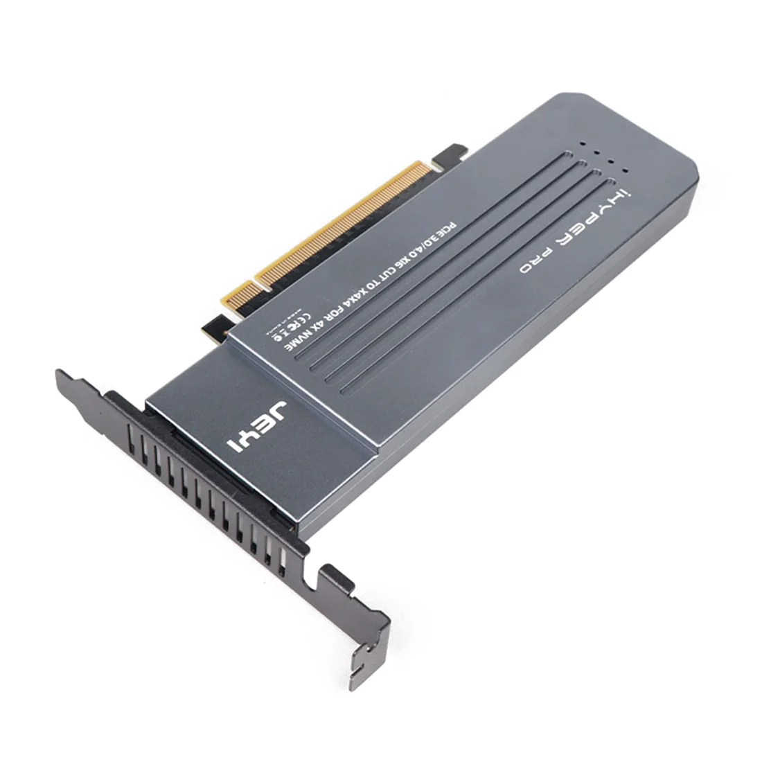 Imagem -05 - Jeyi-ihyper-pro Pci-e M.2 X16 a 4x para Nvme Pcie 3.0 Disco Gen3 Pci-e para Nvmex4 Placa de Expansão Array Suporte 2u Chassis pc