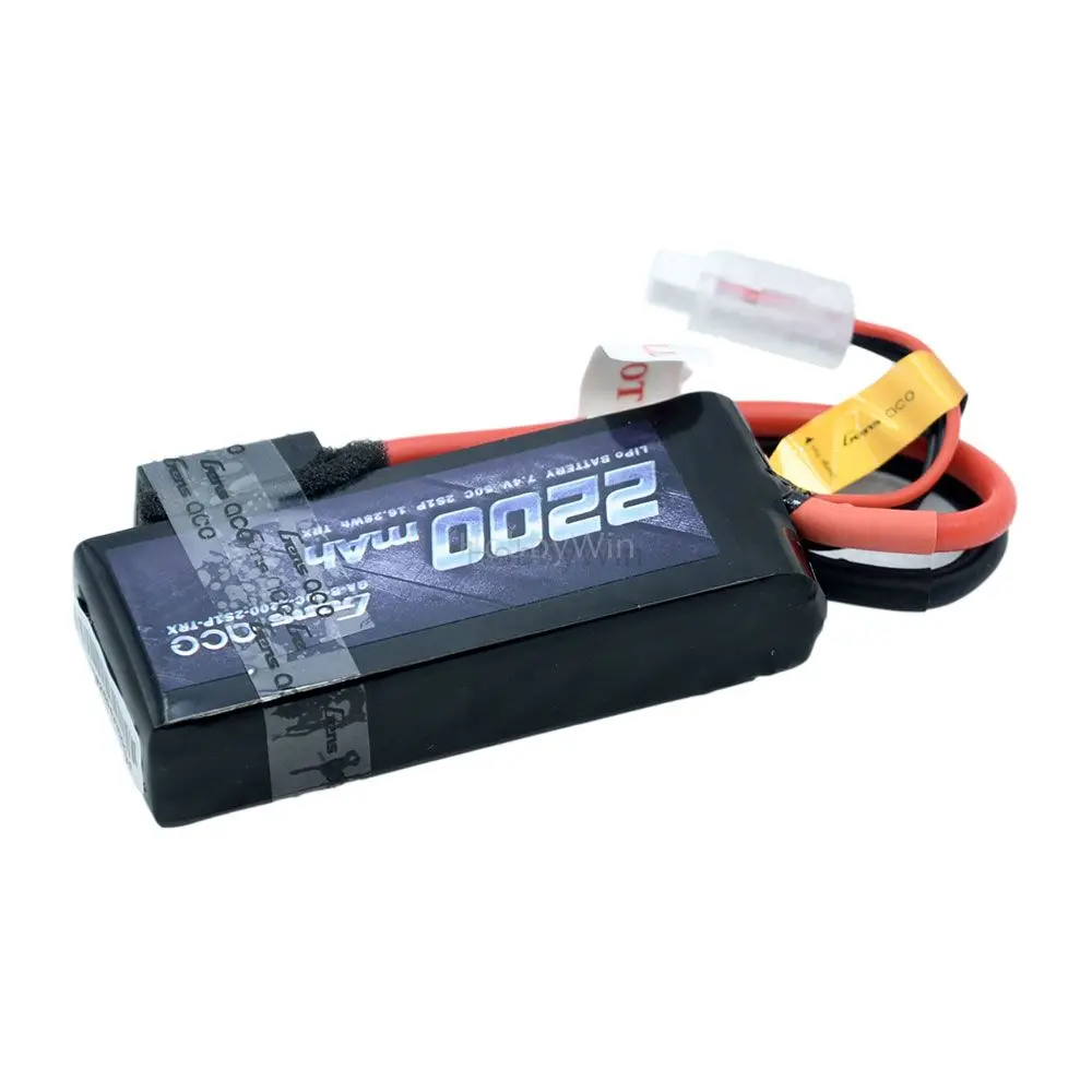 

ACE 7.4V 2S 2200mAh 50C LiPO Battery TRX plug for RC Truck Buggy Helicopter FPV Drone