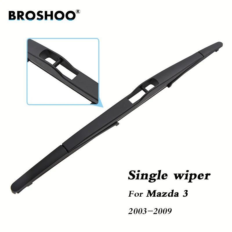 Car Wiper Blade Rear Back Window Windscreen Windshield Wipers Auto Accessories For Mazda 3 Hatchback 355mm 2003-2009