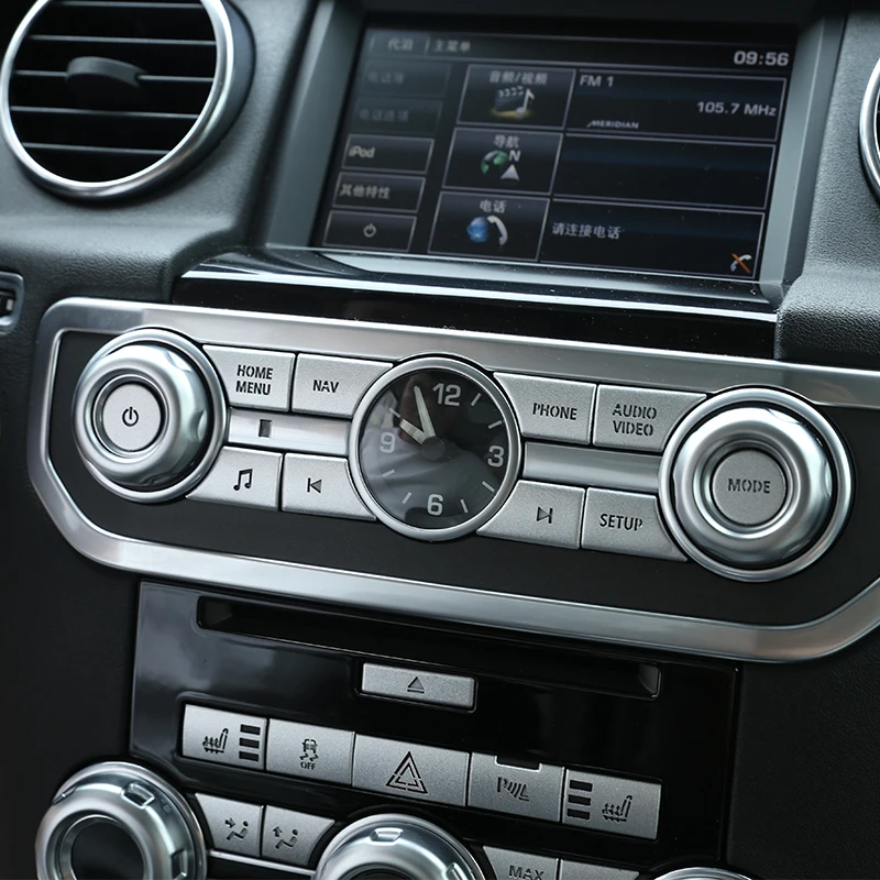 

Автомобильная наклейка с центральным управлением и мультимедийными кнопками, декоративная наклейка для Land Rover Discovery 4,Range Rover Sport,Freelander 2 2010-16