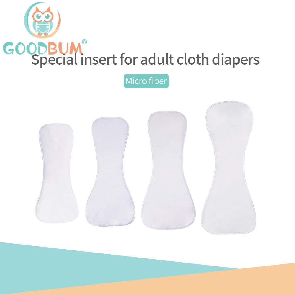 Goodbum The Elderly Insert Adult Cloth Diaper Incontinence Nursing Breathable Leak Proof Super Absorbent Comfortable Insert