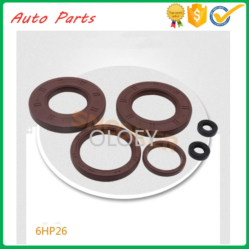 

1 set transmission oil seal package gearbox front and rear rod oil seal 6HP26 for BMW for Jaguar for Land Rover Audi for BENTLEY