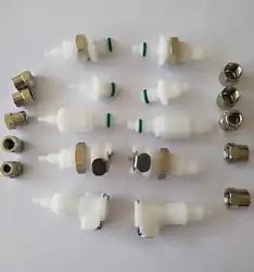 Quick Connector Globe Valve Barb CPC Type Quick-Disconnect Hose Barb Quick connector valve barb to Tube ID 4x2mm or 6x4mm o